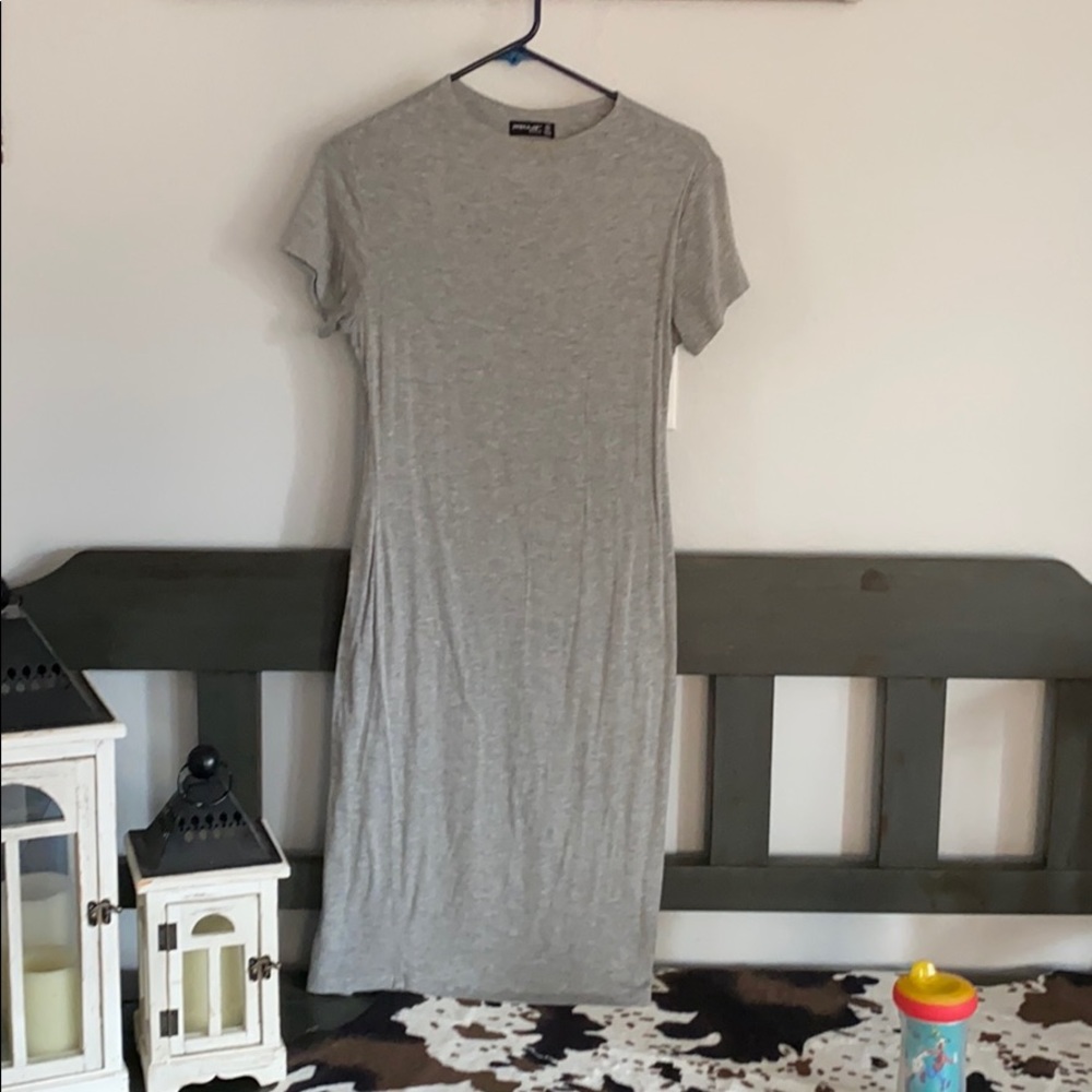 Gray dress